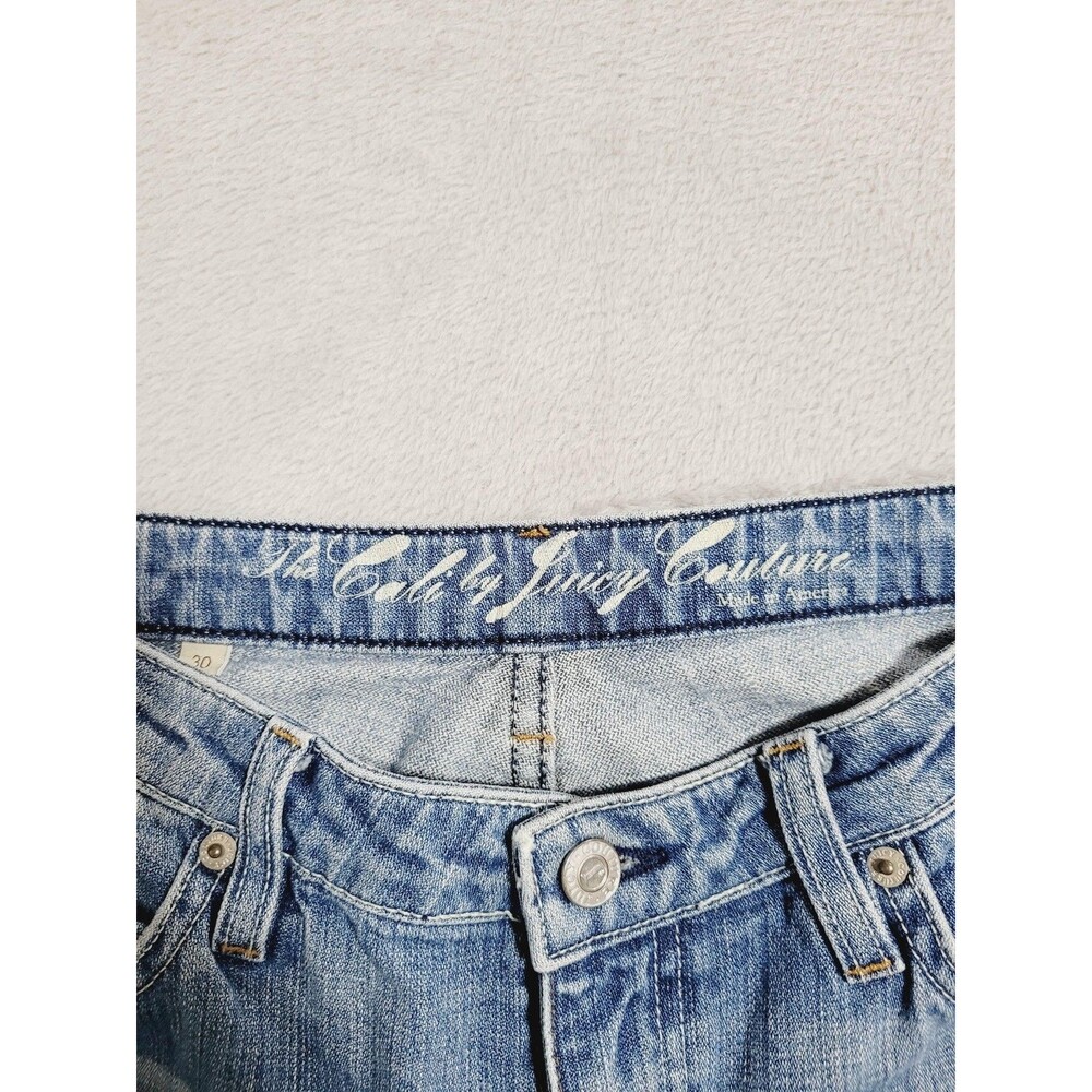 Juicy Couture The Cali Jeans Womens 30 Boot Cut Light Wash Flare Stretch Denim - Picture 6 of 14